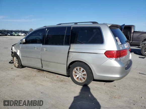 2008 Honda Odyssey EX-L with VIN 5FNRL38708B050394, listed as a Copart auction lot 49284105 with 163,827 mi miles and Salvage Title. Bid and sale history available at carsss.com. Image 2.