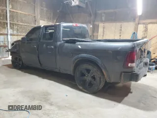 2021 Ram 1500 Warlock with VIN 1C6RR7GG2MS583892, listed as a Copart auction lot 48057845 with 128,586 mi miles and Salvage title. Bid and sale history available at DreamBid. Image 2.