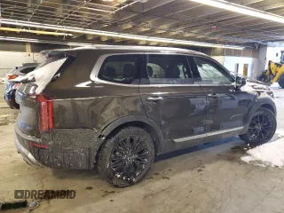 2022 Kia Telluride SX with VIN 5XYP5DHC2NG235782, listed as a Copart auction lot 46151635 with 28,531 mi miles and Salvage Title. Bid and sale history available at carsss.com. Image 3.