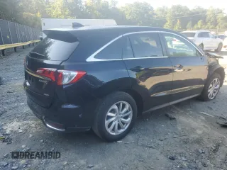 2018 Acura RDX Technology with VIN 5J8TB4H58JL017483, listed as a Copart auction lot 67827744 with 75,334 mi miles and Salvage Title. Bid and sale history available at DreamBid. Image 3.