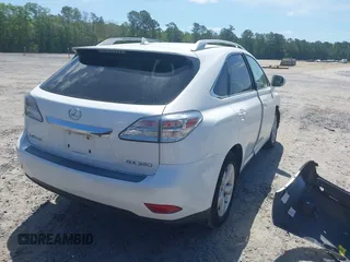 2010 Lexus RX 350 with VIN 2T2BK1BA3AC066236, listed as a IAAI auction lot 42168489 with 126,467 mi miles and . Bid and sale history available at DreamBid. Image 4.
