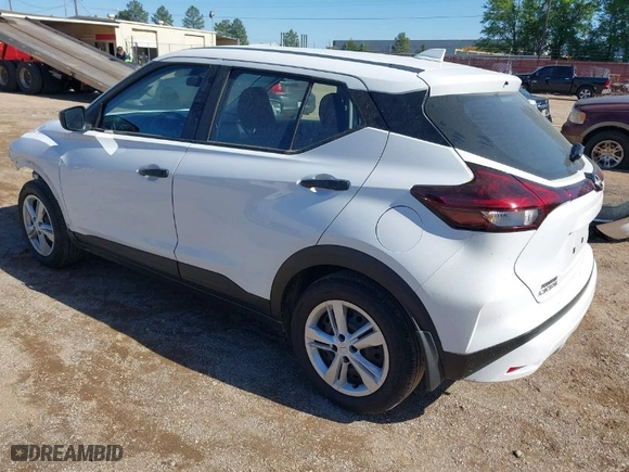 2024 Nissan Kicks S with VIN 3N1CP5BV1RL579873, listed as a IAAI auction lot 41971447 with 19,295 mi miles. Bid and sale history available at carsss.com. Image 3.