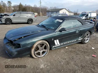 1998 Ford Mustang with VIN 1FAFP4442WF231861, listed as a Copart auction lot 43805205 with 193,569 mi miles and Salvage Title. Bid and sale history available at carsss.com. Image 1.