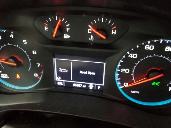 2019 Chevrolet Malibu LS with VIN 1G1ZB5STXKF217909, listed as a Copart auction lot 52409105 with 85,887 mi miles and Salvage Title. Bid and sale history available at DreamBid. Image 9.