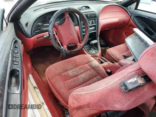1995 Ford Mustang with VIN 1FALP4444SF177184, listed as a Copart auction lot 78695874 with 119,729 mi miles and Salvage title. Bid and sale history available at DreamBid. Image 8.