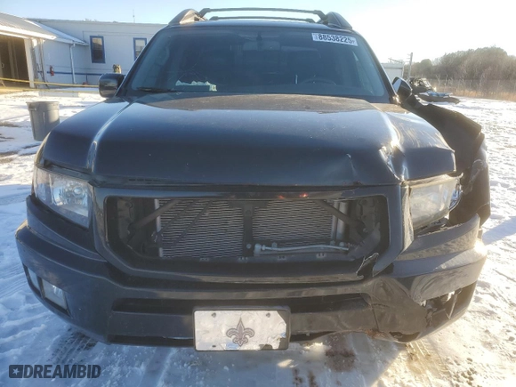 2014 Honda Ridgeline SE with VIN 5FPYK1F62EB006994, listed as a Copart auction lot 88538225 with 105,235 mi miles and Salvage Title. Bid and sale history available at carsss.com. Image 5.