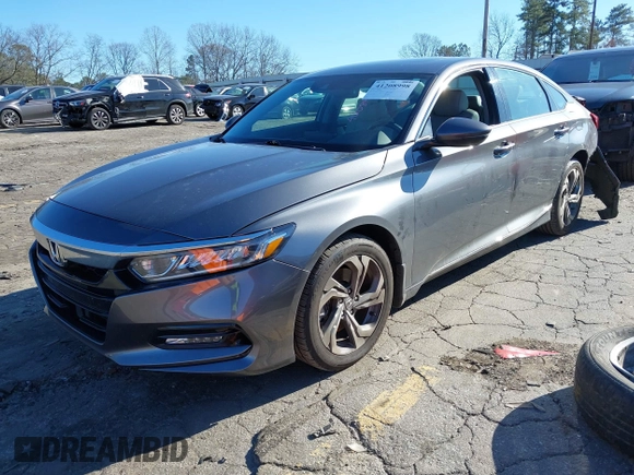 2019 Honda Accord EX-L with VIN 1HGCV2F54KA019825, listed as a IAAI auction lot 41208998 with 105,054 mi miles and . Bid and sale history available at DreamBid. Image 17.