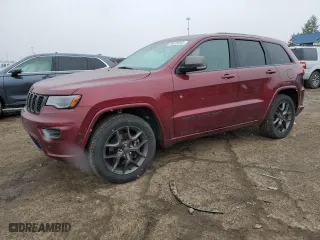 2021 Jeep Grand Cherokee Limited X with VIN 1C4RJFBG5MC801352, listed as a Copart auction lot 48325285 with 34,435 mi miles and Clean Title. Bid and sale history available at carsss.com. Image 1.