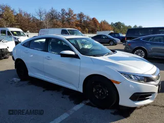 2018 Honda Civic EX with VIN 19XFC2F77JE207737, listed as a Copart auction lot 51356395 with 36,574 mi miles and Non Repairable. Bid and sale history available at DreamBid. Image 4.