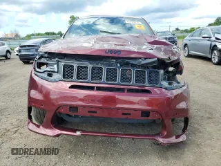 2018 Jeep Grand Cherokee Trackhawk with VIN 1C4RJFN94JC344008, listed as a Copart auction lot 63209125 with Not provided miles and Salvage title. Bid and sale history available at DreamBid. Image 5.