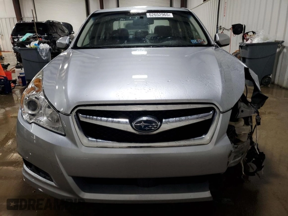 2012 Subaru Legacy Premium with VIN 4S3BMBG66C3016774, listed as a Copart auction lot 62652965 with Not provided miles and Salvage title. Bid and sale history available at DreamBid. Image 5.
