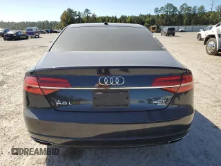 2016 Audi A8 L 4.0T Sport with VIN WAU43AFD2GN005588, listed as a Copart auction lot 76934794 with 133,813 mi miles and Salvage Title. Bid and sale history available at carsss.com. Image 6.