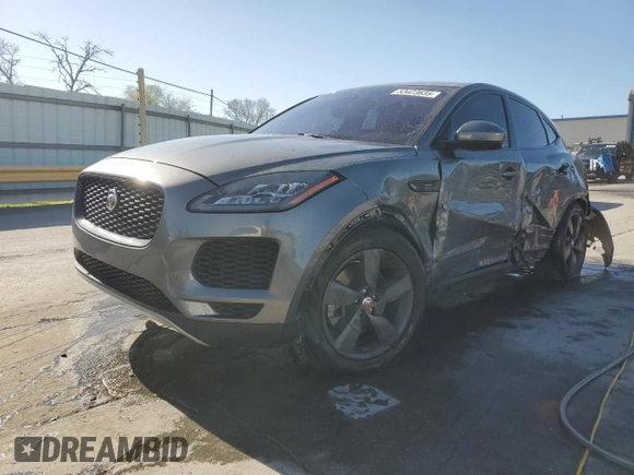 2020 Jaguar E-Pace SE with VIN SADFP2FX9L1002421, listed as a Copart auction lot 53423635 with 39,839 mi miles and Salvage Title. Bid and sale history available at DreamBid. Image 1.