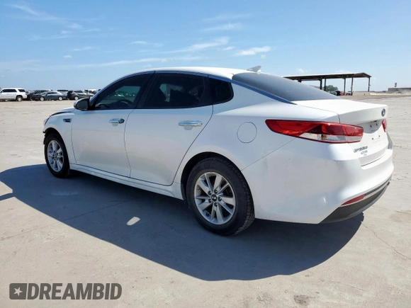 2017 Kia Optima LX с VIN KNAGT4L30H5170812, выставлен на аукционе Copart как лот 63007185 с пробегом 118 804 миль миль и Списание • Salvage title. История ставок и продаж доступна на DreamBid. Изображение 2.