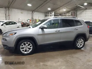 2018 Jeep Cherokee Latitude Plus with VIN 1C4PJLLB4JD524997, listed as a IAAI auction lot 41359742 with 89,858 mi miles. Bid and sale history available at carsss.com. Image 14.