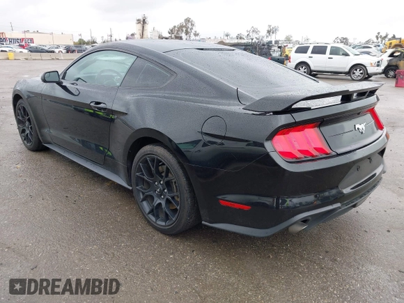 2018 Ford Mustang EcoBoost z VIN 1FA6P8TH3J5129088, wystawiony jako IAAI lot #41792548 z przebiegiem 55 991 mil mil oraz . Historia ofert i sprzedaży dostępna na DreamBid. Obrazek 3.