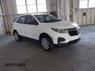 2024 Chevrolet Equinox LS с VIN 3GNAXSEG5RL306488, выставлен на аукционе IAAI как лот 42589940 с пробегом 4 429 миль миль и . История ставок и продаж доступна на DreamBid. Изображение 1.
