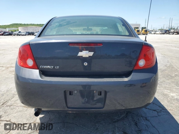 2008 Chevrolet Cobalt LT with VIN 1G1AL58F387324878, listed as a Copart auction lot 54781695 with 179,364 mi miles and Clean Title. Bid and sale history available at DreamBid. Image 6.