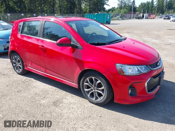 2018 Chevrolet Sonic LT with VIN 1G1JD6SB6J4114615, listed as a IAAI auction lot 42276337 with 132,798 mi miles and . Bid and sale history available at DreamBid. Image 1.