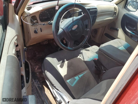 2004 Ford Ranger XL with VIN 1FTYR10D74PB06525, listed as a Copart auction lot 65062954 with 366,740 mi miles and Salvage Title. Bid and sale history available at carsss.com. Image 8.