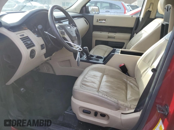 2016 Ford Flex SEL with VIN 2FMHK6C86GBA11798, listed as a Copart auction lot 43787695 with 128,553 mi miles and Salvage Title. Bid and sale history available at carsss.com. Image 7.
