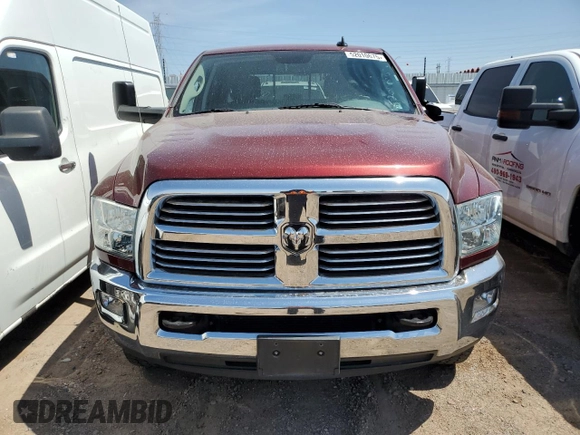 2018 Ram 2500 Big Horn with VIN 3C6UR5DL5JG217475, listed as a Copart auction lot 52010675 with 55,431 mi miles and Salvage title. Bid and sale history available at DreamBid. Image 5.