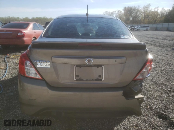 2016 Nissan Versa S with VIN 3N1CN7AP0GL915904, listed as a Copart auction lot 51000915 with 103,948 mi miles and Salvage Title. Bid and sale history available at carsss.com. Image 6.