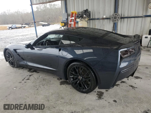 2015 Chevrolet Corvette Z51 2LT with VIN 1G1YK2D70F5110227, listed as a Copart auction lot 46146135 with 52,166 mi miles and Salvage title. Bid and sale history available at DreamBid. Image 2.