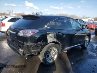 2012 Lexus RX 450h with VIN JTJZB1BA1C2407621, listed as a Copart auction lot 88302315 with 141,315 mi miles and Salvage title. Bid and sale history available at DreamBid. Image 3.