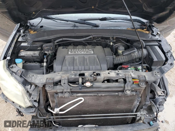 2006 Honda Pilot EX-L with VIN 5FNYF28516B003593, listed as a Copart auction lot 53879665 with 153,264 mi miles and Salvage Title. Bid and sale history available at DreamBid. Image 12.