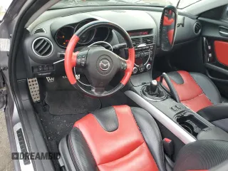 2004 Mazda RX-8 with VIN JM1FE173840137114, listed as a Copart auction lot 67827424 with 62,740 mi miles and Clean Title. Bid and sale history available at carsss.com. Image 8.