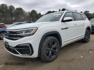 2022 Volkswagen Atlas SEL R-Line z VIN 1V2AR2CA2NC514513, wystawiony jako Copart lot #47811755 z przebiegiem 40 930 mil mil oraz Szkoda całkowita • Salvage title. Historia ofert i sprzedaży dostępna na DreamBid. Obrazek 1.
