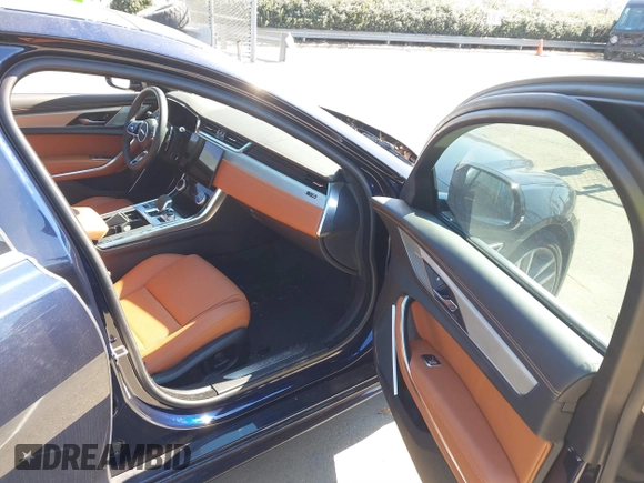 2024 Jaguar XF with VIN SAJB64FX5RCY95601, listed as a IAAI auction lot 41645579 with 7,328 mi miles and . Bid and sale history available at DreamBid. Image 5.