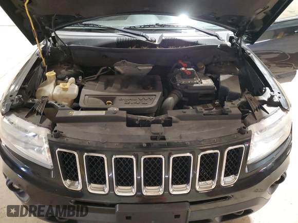 2013 Jeep Compass Sport with VIN 1C4NJDBB2DD167953, listed as a Copart auction lot 51059295 with 108,081 mi miles and Clean Title. Bid and sale history available at carsss.com. Image 12.