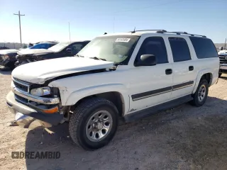 2005 Chevrolet Suburban LS z VIN 3GNEC16Z55G197931, wystawiony jako Copart lot #84143404 z przebiegiem Nie podano mil oraz Szkoda całkowita • Salvage title. Historia ofert i sprzedaży dostępna na DreamBid. Obrazek 1.
