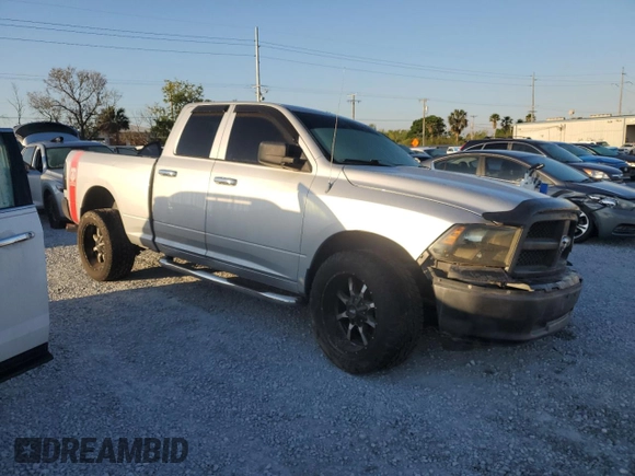 2012 Ram 1500 ST with VIN 1C6RD6FP6CS116550, listed as a Copart auction lot 49988325 with 255,911 mi miles and Salvage title. Bid and sale history available at DreamBid. Image 4.