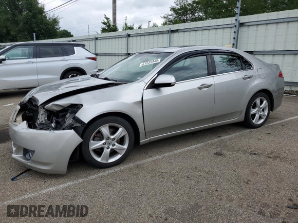 2009 Acura TSX with VIN JH4CU26689C025697, listed as a Copart auction lot 61535445 with 211,074 mi miles and Salvage title. Bid and sale history available at DreamBid. Image 1.