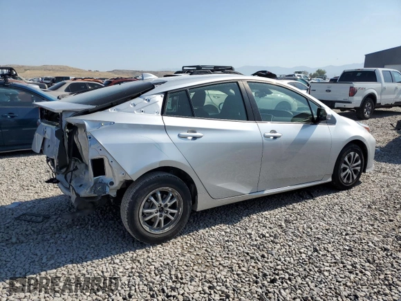 2022 Toyota Prius LE with VIN JTDL9MFU3N3037635, listed as a Copart auction lot 62325235 with 38,095 mi miles and Salvage title. Bid and sale history available at DreamBid. Image 3.
