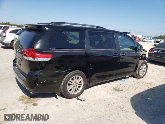 2013 Toyota Sienna XLE AAS with VIN 5TDYK3DC0DS340612, listed as a Copart auction lot 53002985 with 171,731 mi miles and Salvage Title. Bid and sale history available at carsss.com. Image 3.