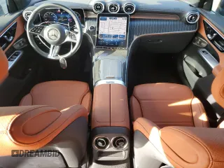 2023 Mercedes-Benz GLC with VIN W1NKM4GB4PU017214, listed as a Copart auction lot 87627235 with 8,678 mi miles and Salvage Title. Bid and sale history available at carsss.com. Image 8.