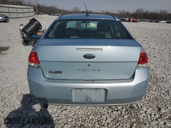 2008 Ford Focus S with VIN 1FAHP34N98W232052, listed as a Copart auction lot 45483725 with 173,739 mi miles and Salvage Title. Bid and sale history available at carsss.com. Image 6.