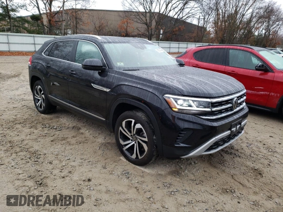2023 Volkswagen Atlas SEL with VIN 1V2BE2CA0PC204119, listed as a Copart auction lot 81601434 with 21,914 mi miles and Salvage title. Bid and sale history available at DreamBid. Image 4.