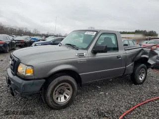 2007 Ford Ranger XL with VIN 1FTYR10D37PA33142, listed as a Copart auction lot 45751335 with 249,454 mi miles and Salvage Title. Bid and sale history available at carsss.com. Image 1.