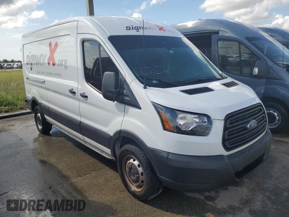 2019 Ford Transit with VIN 1FTYR2CGXKKB82195, listed as a Copart auction lot 74347834 with Not Provided miles and Salvage Title. Bid and sale history available at carsss.com. Image 4.