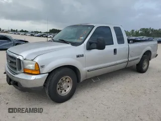 1999 Ford F-250 XL with VIN 1FTNX20F6XEA50805, listed as a Copart auction lot 55071785 with 540,487 mi miles and Salvage title. Bid and sale history available at DreamBid. Image 1.