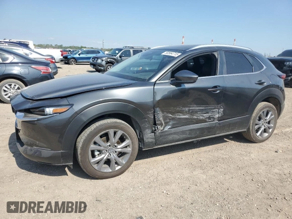 2024 Mazda CX-30 S Preferred with VIN 3MVDMBCM3RM714035, listed as a Copart auction lot 50564715 with 5,545 mi miles and Salvage Title. Bid and sale history available at DreamBid. Image 1.