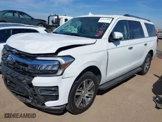 2024 Ford Expedition Max Limited with VIN 1FMJK1K87REA65544, listed as a IAAI auction lot 41627008 with 33,380 mi miles. Bid and sale history available at carsss.com. Image 2.
