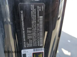 2012 MINI Hardtop S with VIN WMWSV3C59CT387246, listed as a Copart auction lot 61766125 with 155,156 mi miles and Salvage title. Bid and sale history available at DreamBid. Image 12.