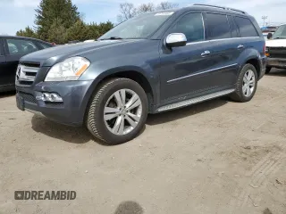 2010 Mercedes-Benz GL-Class GL 450 with VIN 4JGBF7BE0AA568393, listed as a Copart auction lot 49755985 with 176,751 mi miles and Clean Title. Bid and sale history available at carsss.com. Image 1.