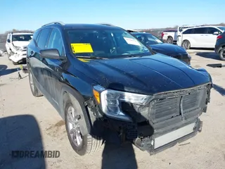 2023 GMC Terrain SLT with VIN 3GKALPEG6PL184419, listed as a IAAI auction lot 41166111 with 40,393 mi miles and . Bid and sale history available at carsss.com. Image 1.